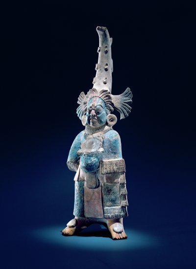 Priest in ceremonial robes, Isle of Jaina by Mayan
